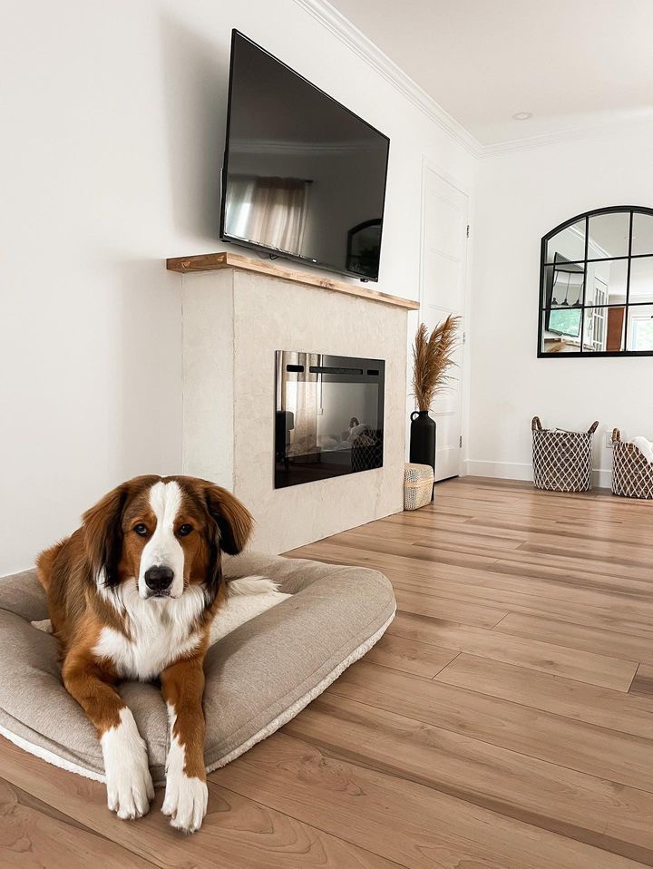 Fireplace - MicroConcrete - Pearl