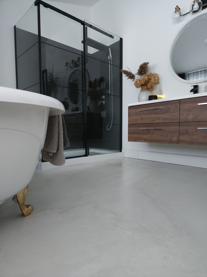 Floor - MicroConcrete - Ivory