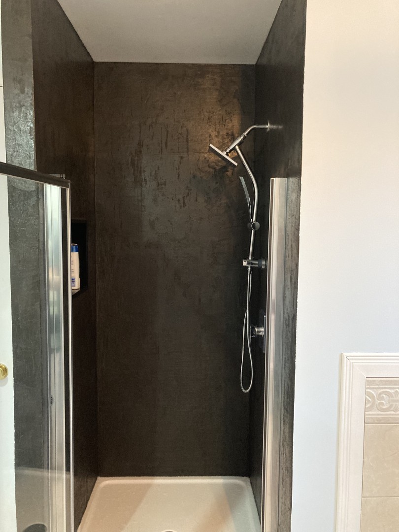 Shower - MicroConcrete - Carbon