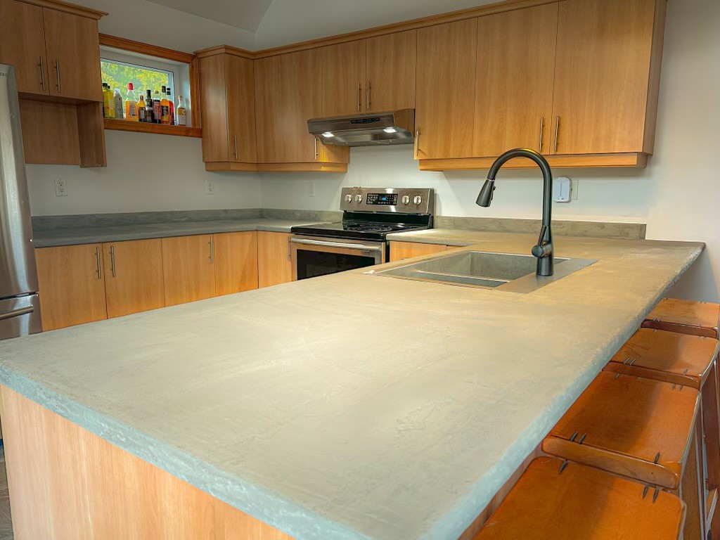 Comptoir - MicroBéton - Aluminium