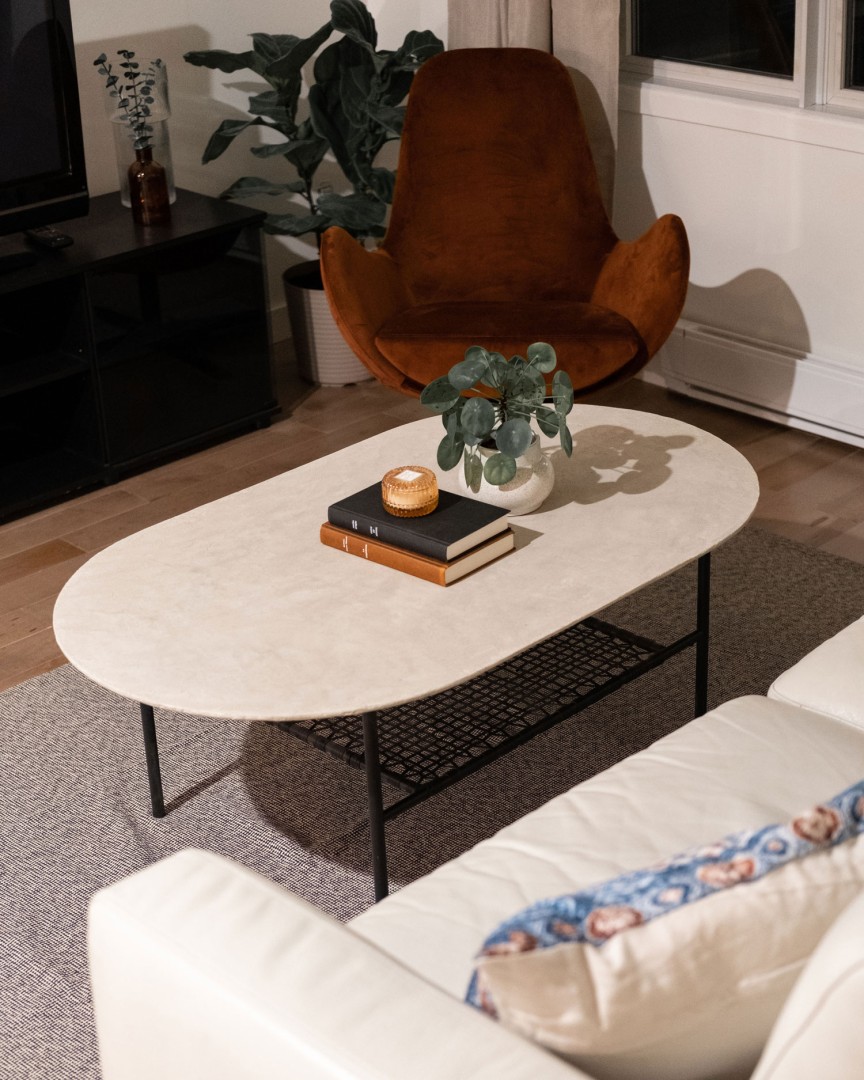 Table - MicroConcrete - Pearl